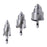 Crofta 3Pcs Ppr Lifting Stepped Drills Easy Installation Water Pipe Connection Tool