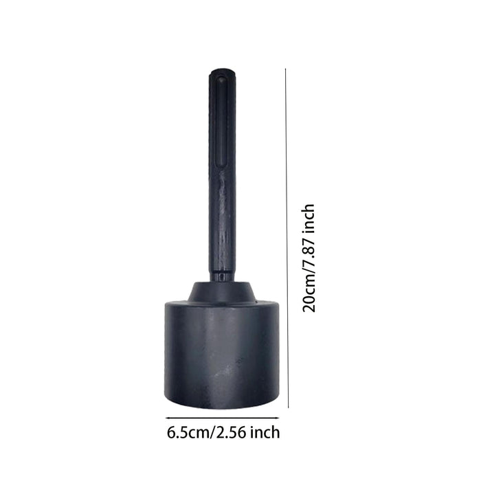 Crofta Ground Rod Driver Bit Professional Sturdy High Performance Drill Ground Rods Bottom Dia 65 mm