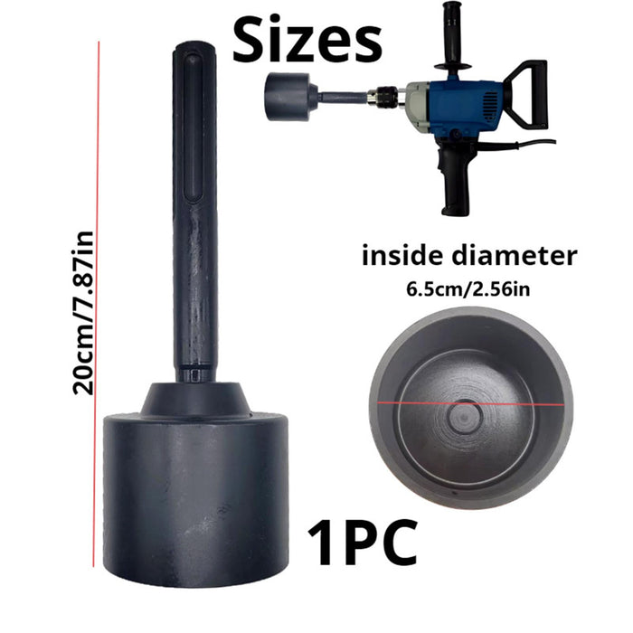 Crofta Ground Rod Driver Bit Professional Sturdy High Performance Drill Ground Rods Bottom Dia 65 mm