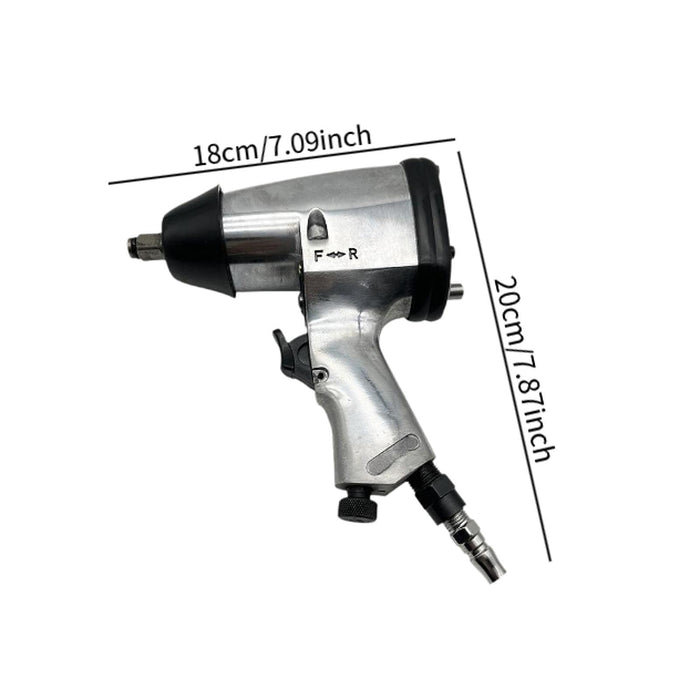 Crofta 1/2" Driver Air Impact Wrench Replace Parts Ergonomic Automotive Repair Tool