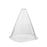 Crofta 12x Plant Bell Covers Winter Vegetable Greenhouse from Animal Garden Cloches Clear without Lids