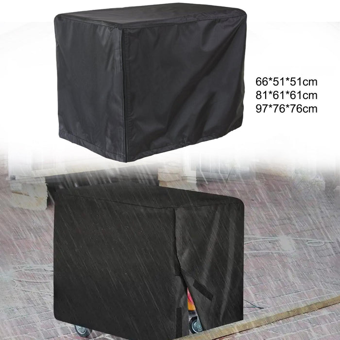 Crofta Generator Cover Component Dustproof Portable Outside Garden Protection Cover 66cmx51cmx51cm