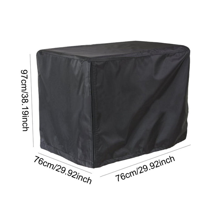 Crofta Generator Cover Component Dustproof Portable Outside Garden Protection Cover 97cmx76cmx76cm