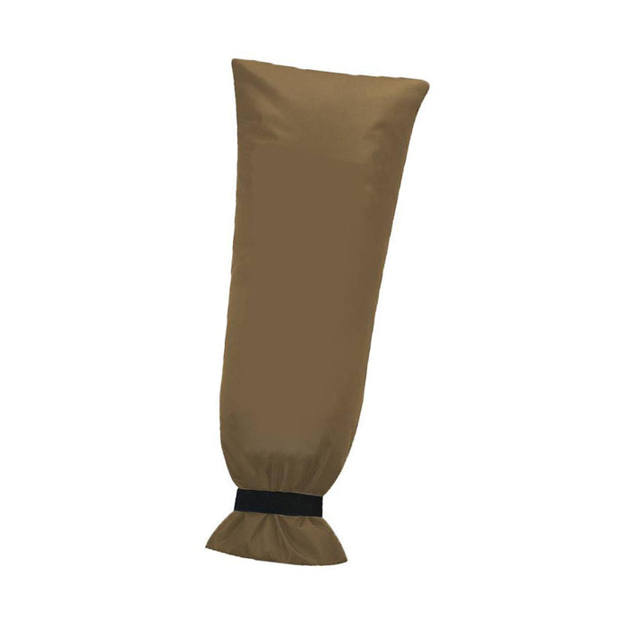 Crofta Winter Outside Faucet Cover Sock Sturdy Accessories Thermal Insulation Layer 51 x 20 cm Khaki