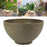 Crofta Garden Bowl Planter Bonsai Water Plant Pot for Garden Outdoor Indoor Balcony 30cm Point Earthy Yellow