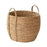 Crofta Woven Planter Basket Ornament Plant Container for Office Yard Indoor Outdoor 30cmx30cmx26cm