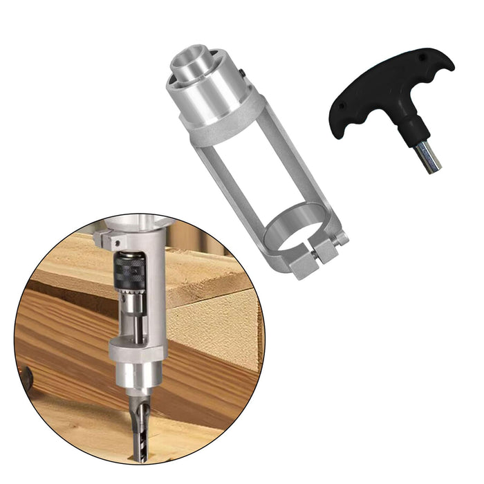 Crofta Square Hole Drill Bit Adapter Sturdy Practical Hand Electric Drill Accessory