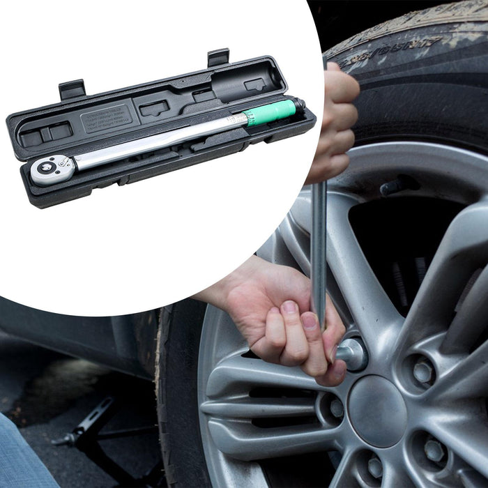 Crofta 1/2'' Bike Torque Wrench Doubledirection 1/2in Multipurpose 1/2 Torque Wrench