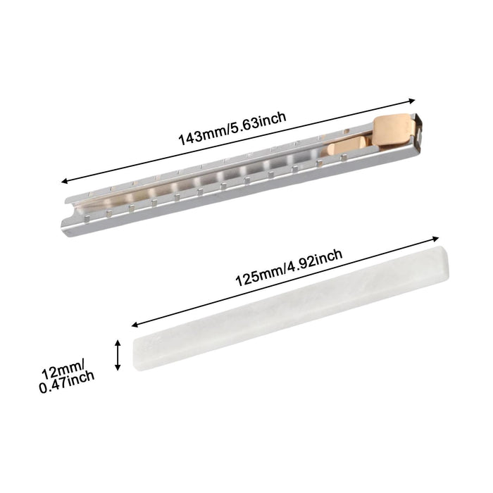 Crofta Soapstone Pencil Tool Drawing Pen for Welding Construction Metal Fabrication Style A