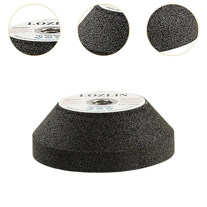 Crofta Grinding Stone Wheel Angle Grinder Accessories for Concrete Deburring Marble 100 Grits