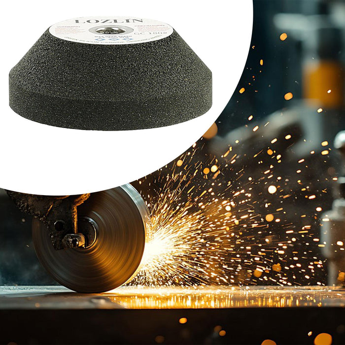 Crofta Grinding Stone Wheel Angle Grinder Accessories for Concrete Deburring Marble 180 Grits