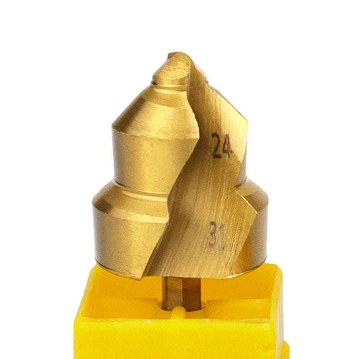 Crofta Ppr Lifting Stepped Drill Professional Replacement Quick Change Reamer Drill 32 mm