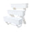 Crofta Elevated Planter Garden Bed 3 Layer Rack Raised Detachable Flower Pot Holder White