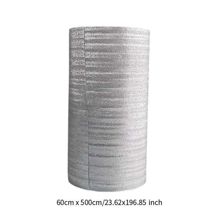 Crofta 16.4 Feet Reflective Insulation Roll for Fruit, Snack, Food Window, RV, Roof 60cmx500cm