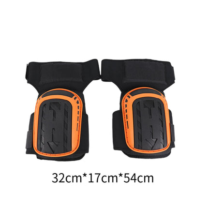 Crofta 2 Pieces Kneepads Heavy Duty Work Knee Pads for Skateboarding Bike Sports