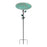 Crofta Birdfeeder with Metal Stake Bird Bath for Yard Outdoor Garden Lawn