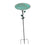 Crofta Birdfeeder with Metal Stake Bird Bath for Yard Outdoor Garden Lawn