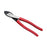 Crofta Wire Crimper Electricians Pliers Comfortable Grip Wire Crimping Cutting Tool Red