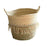 Crofta Storage Basket Flowerpot Woven Plant Basket for Living Room Farmhouse Office 20cmx20cm