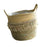 Crofta Storage Basket Flowerpot Woven Plant Basket for Living Room Farmhouse Office 25cmx25cm