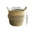 Crofta Storage Basket Flowerpot Woven Plant Basket for Living Room Farmhouse Office 25cmx25cm