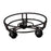 Crofta Rolling Plant Stand Planter Trolley Living Room Vase Moving Pot Caddy Wheels 27.5cmx9.5cm