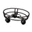 Crofta Rolling Plant Stand Planter Trolley Living Room Vase Moving Pot Caddy Wheels 27.5cmx9.5cm