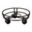 Crofta Rolling Plant Stand Planter Trolley Living Room Vase Moving Pot Caddy Wheels 32cmx9.5cm