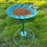 Crofta European Iron Bird Feeder Crafts Freestanding Statue for Lawn Household Yard Style A