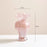 Crofta Glass Flower Vase Desk Living Room Decorative Vase Hydroponic Vase for Plant Pink