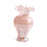 Crofta Glass Flower Vase Desk Living Room Decorative Vase Hydroponic Vase for Plant Pink