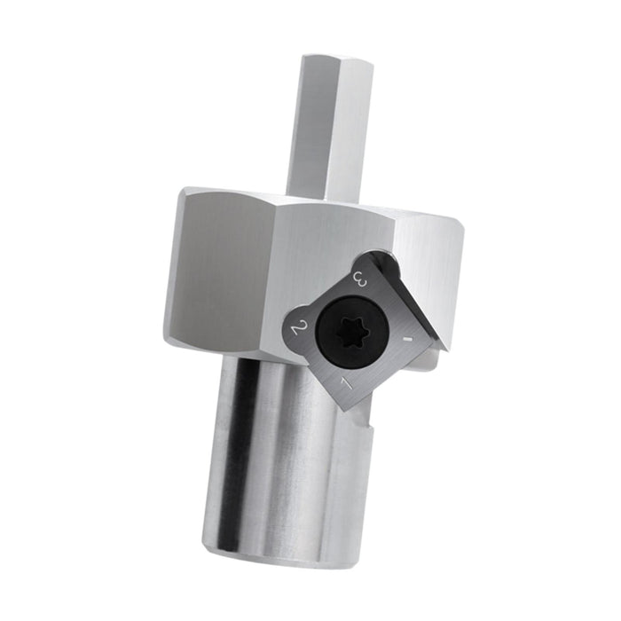 Crofta 20mm Bench Dog Hole Chamfer Reamer Lightweight Easily Install Aluminum Alloy without Bit