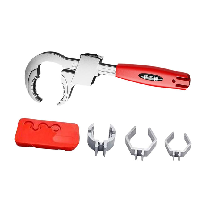 Crofta Multifunctional Bathroom Wrench Tool for Auto Mechanic 3.15 inch Max Opening