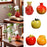 Crofta Fruit Shaped Ceramic Flower Vase Office Fireplace Organizer Propagation Vase Dragon fruit