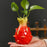 Crofta Fruit Shaped Ceramic Flower Vase Office Fireplace Organizer Propagation Vase Dragon fruit