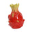 Crofta Fruit Shaped Ceramic Flower Vase Office Fireplace Organizer Propagation Vase Dragon fruit