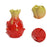 Crofta Fruit Shaped Ceramic Flower Vase Office Fireplace Organizer Propagation Vase Dragon fruit