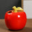 Crofta Fruit Shaped Ceramic Flower Vase Office Fireplace Organizer Propagation Vase Red apple