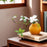 Crofta Fruit Shaped Ceramic Flower Vase Office Fireplace Organizer Propagation Vase Orange