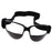 Crofta 12-Piece Anti Down Basketball Glasses Sports Eyewear Training Supplies Black