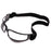 Crofta 2 Pieces Basketball Goggles Dribble Specs Sport Eyewear Frame Professional Training Equipment Black