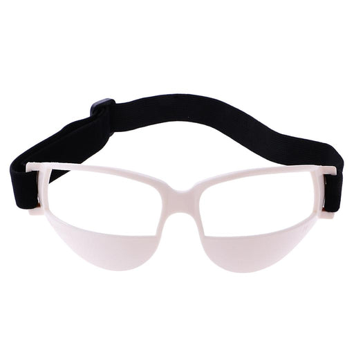 Crofta 12 Pieces Anti Down Basketball Goggles Sport Glasses Frame Eyewear Frame Professional Basketball Training White