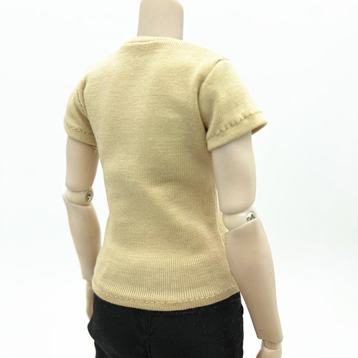 Crofta Fashion 1:6 Miniature T Shirt Doll Clothes for 12in Female Figures Body Accs