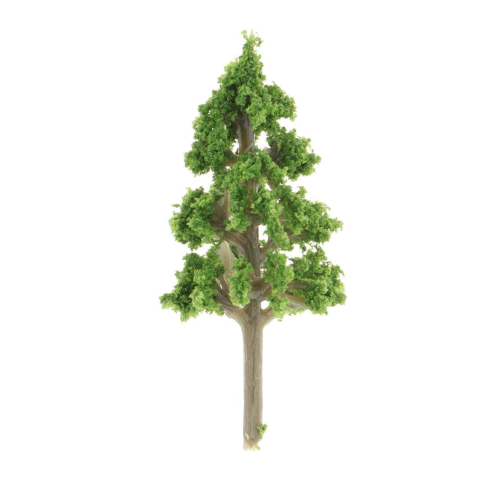 Crofta 62 Pieces Simulation Miniature Tree for Diorama Layout DIY Scenery Landscape Pines and Poplar