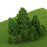 Crofta 62 Pieces Simulation Miniature Tree for Diorama Layout DIY Scenery Landscape Pines and Poplar