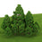 Crofta 62 Pieces Simulation Miniature Tree for Diorama Layout DIY Scenery Landscape Pines and Poplar