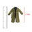 Crofta 1/12 Men Women Trench Coat Handmade Doll Clothes for 6 inch Figures Body