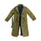 Crofta 1/12 Men Women Trench Coat Handmade Doll Clothes for 6 inch Figures Body