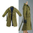 Crofta 1/12 Men Women Trench Coat Handmade Doll Clothes for 6 inch Figures Body