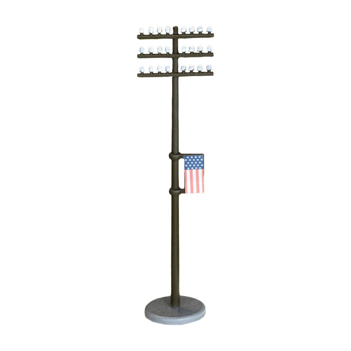 Crofta 1:100 Scale Simulation Telephone Pole for Architecture Model Micro Landscape Style C